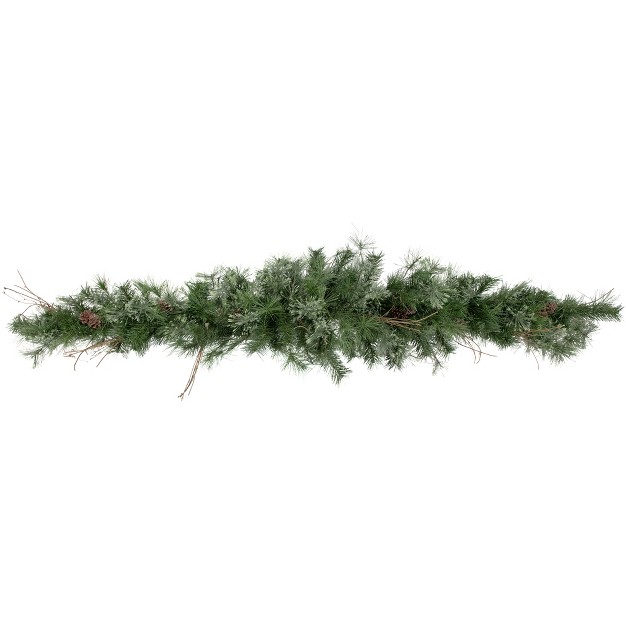 Unlit Country Mixed Pine Artificial Christmas Garland