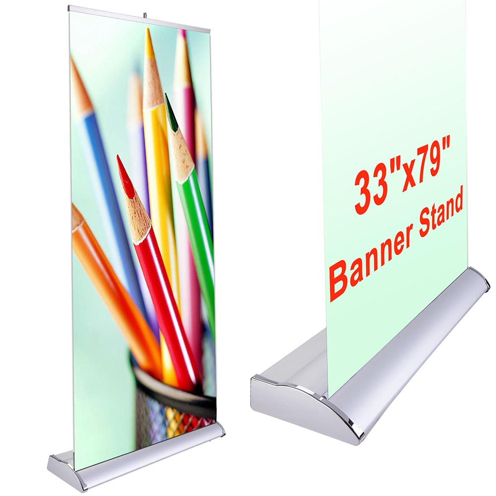 Yescom Retractable Banner Stand 33