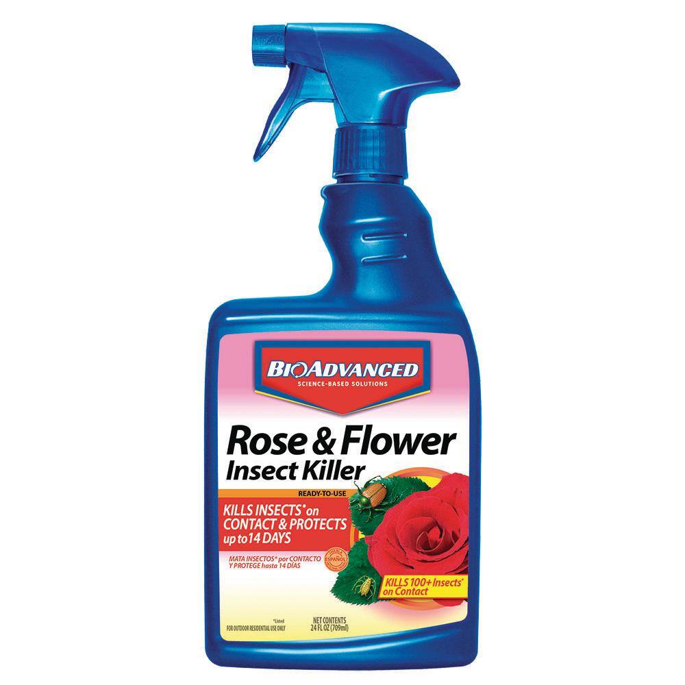 BIOADVANCED 24 oz. Ready-to-Use Rose and Flower Insect Killer 708570A