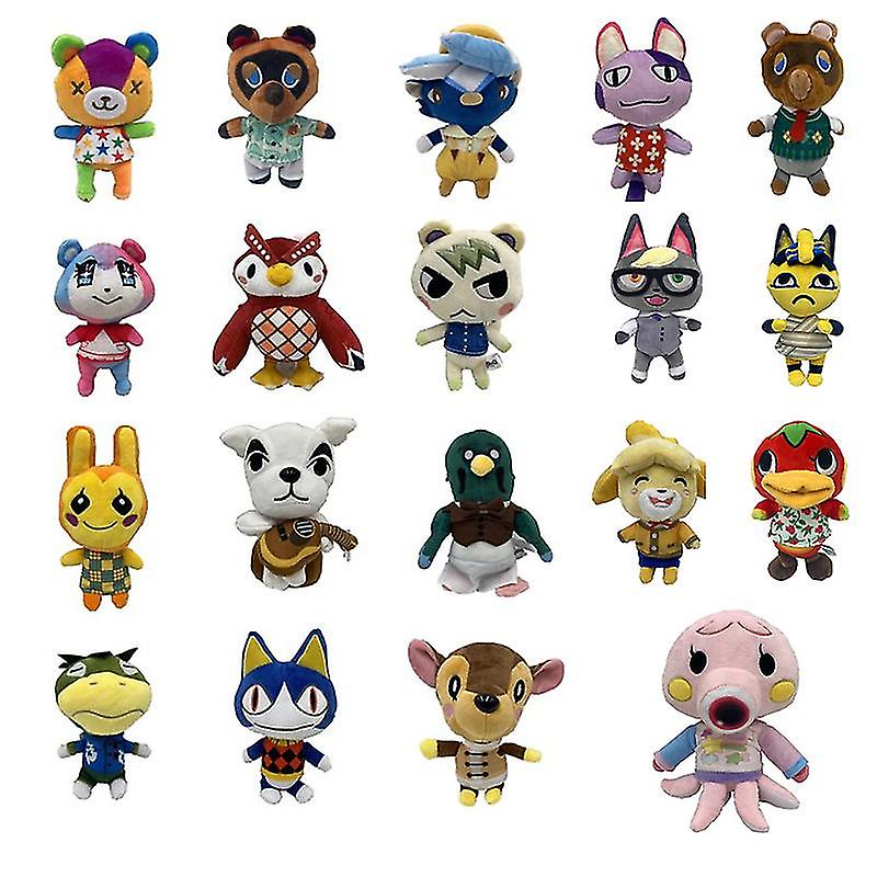 Qian 21 Cm Animal Crossing Plush Doll Animal Crossing Friends Club Game Toy Birthday Gift Style 9