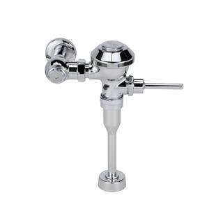 Zurn Aquaflush Exposed Manual Diaphragm Flush Valve with 3.5 GPF Sweat Solder Kit and Cast Wall Flange in Chrome Z6003-YB-YC