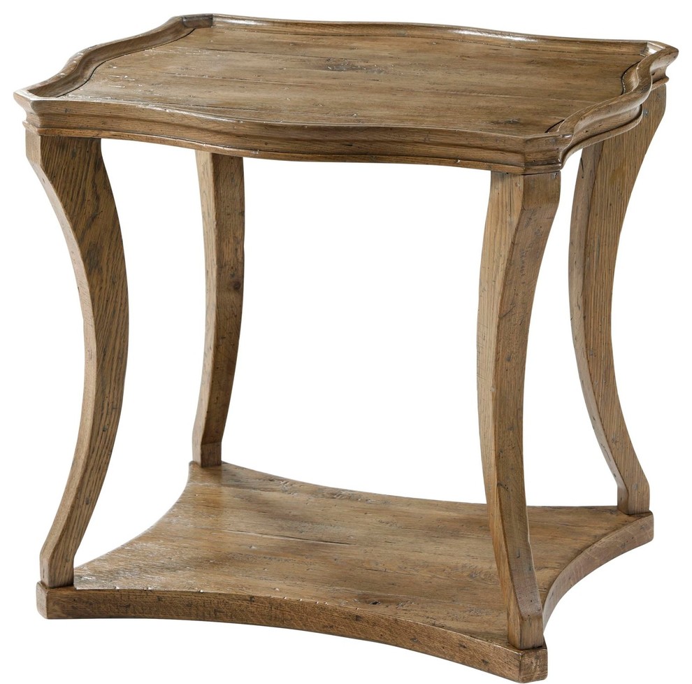 Theodore Alexander Echoes Ennis Serpentine Side Table   Transitional   Side Tables And End Tables   by Unlimited Furniture Group  Houzz