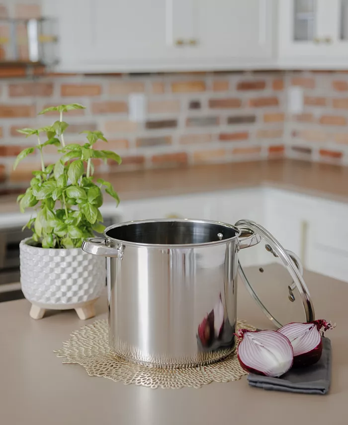 Sedona 10-Qt. Stainless Steel Stockpot