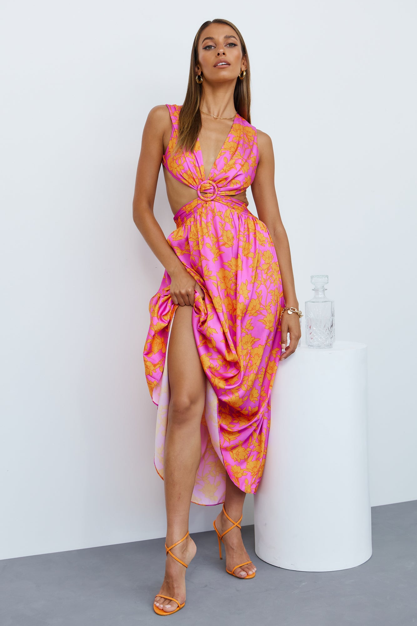 Lovely Travels Midi Dress