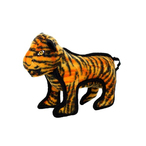 VIP Tuffy's Zoo Series Tatters Tiger Dog Toy