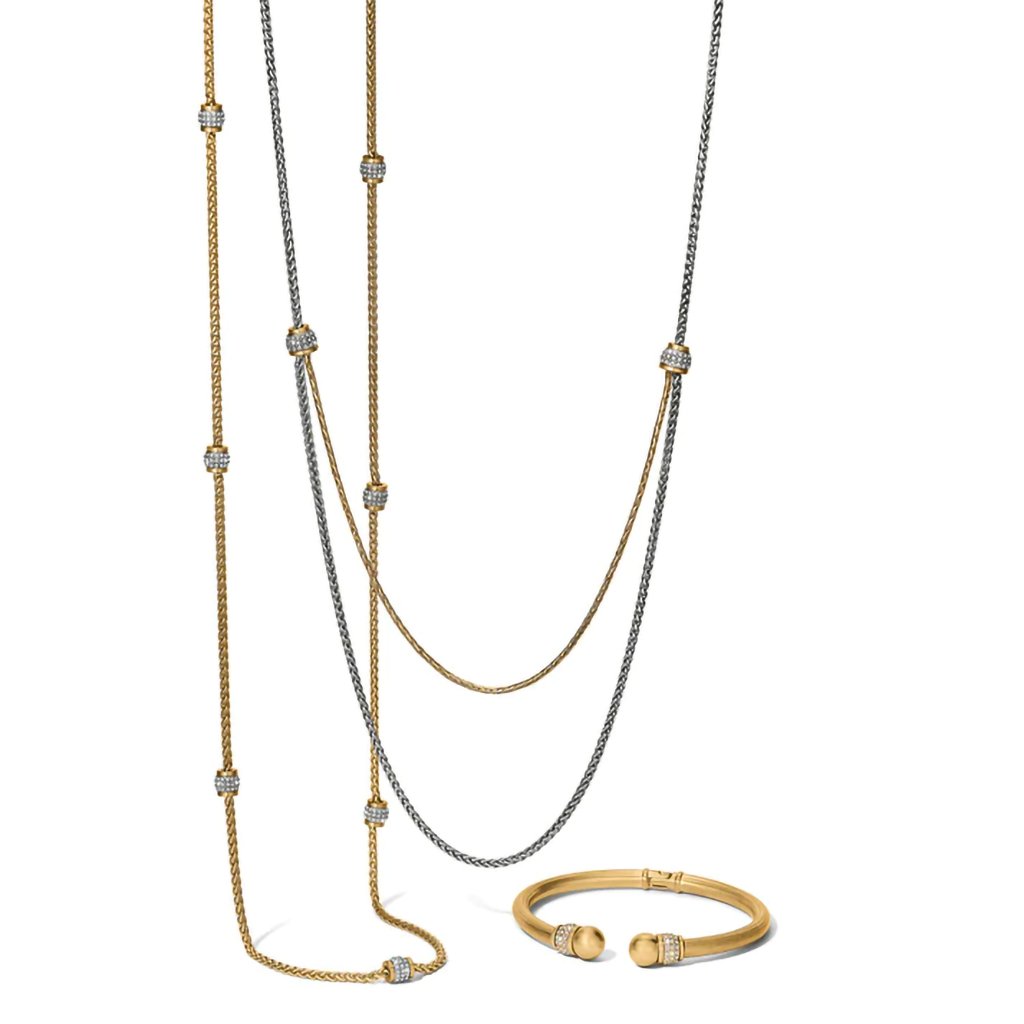 Brighton - Meridian Petite Two Tone Double Necklace