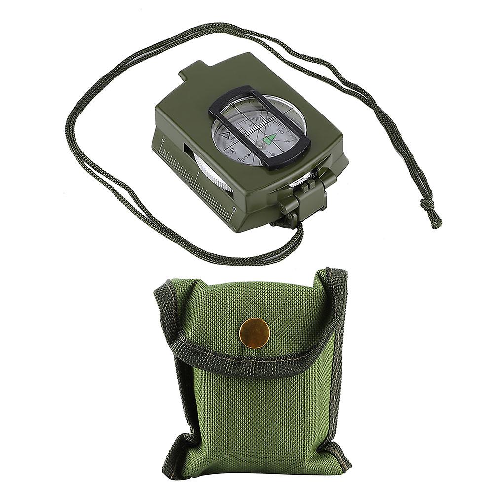 American Style Waterproof Navigational Compass For Outdoor Camping Hiking Military Green