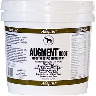 Adeptus Augment Hoof Nutrients Grain Flavor Powder Horse Supplement