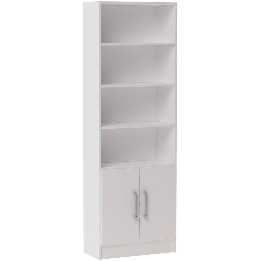 Manhattan Comfort Practical Catarina 6 shelf Cabinet