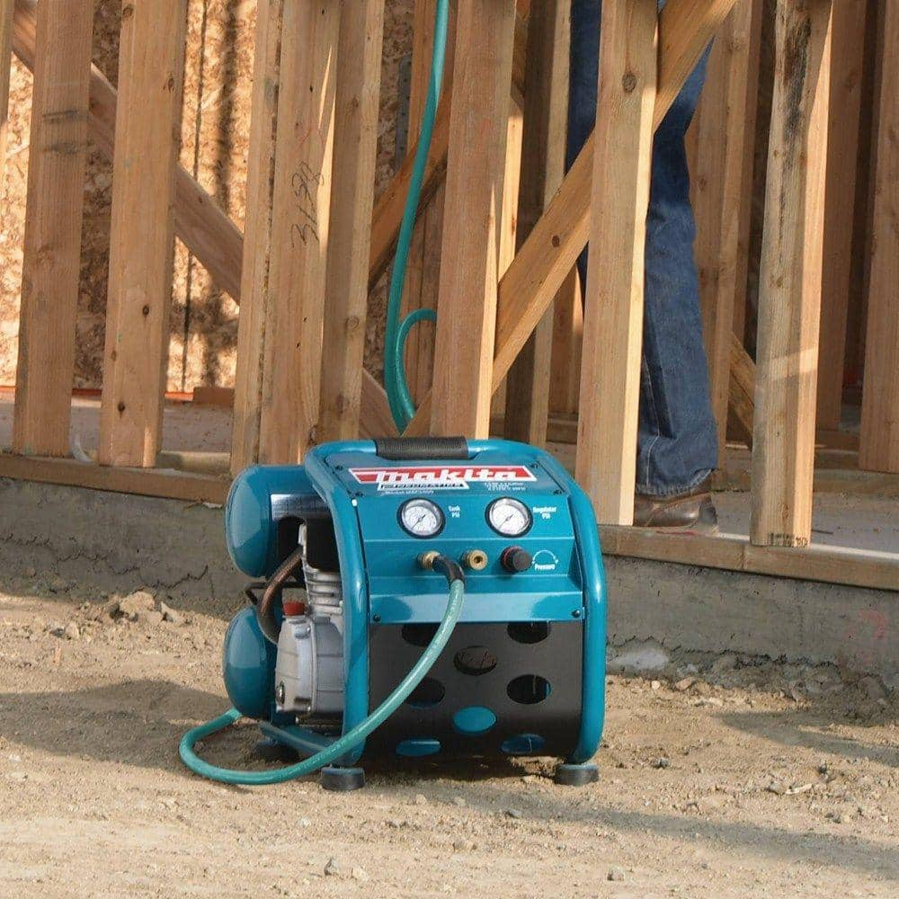 Makita 4.2 Gal. 2.5 HP Portable Electrical 2-Stack Air Compressor MAC2400