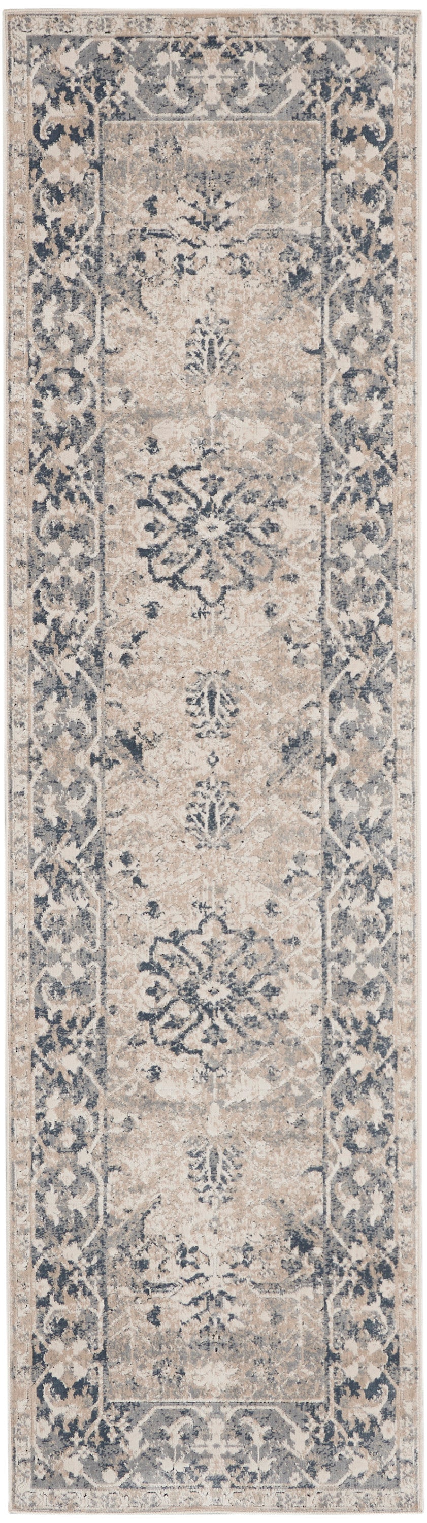 Malta Ivory/Blue Rug