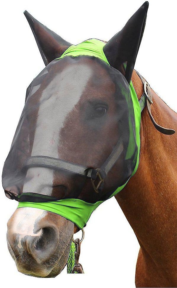 Derby Originals Extra Comfort Lycra Grip Fly Horse Mask with Ears Cover