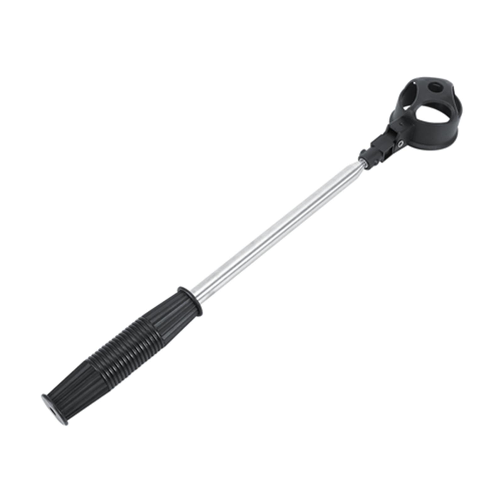 Retractable Stainless Steel Shaft Scoop Telescopic Golf Ball Retriever Pick Up