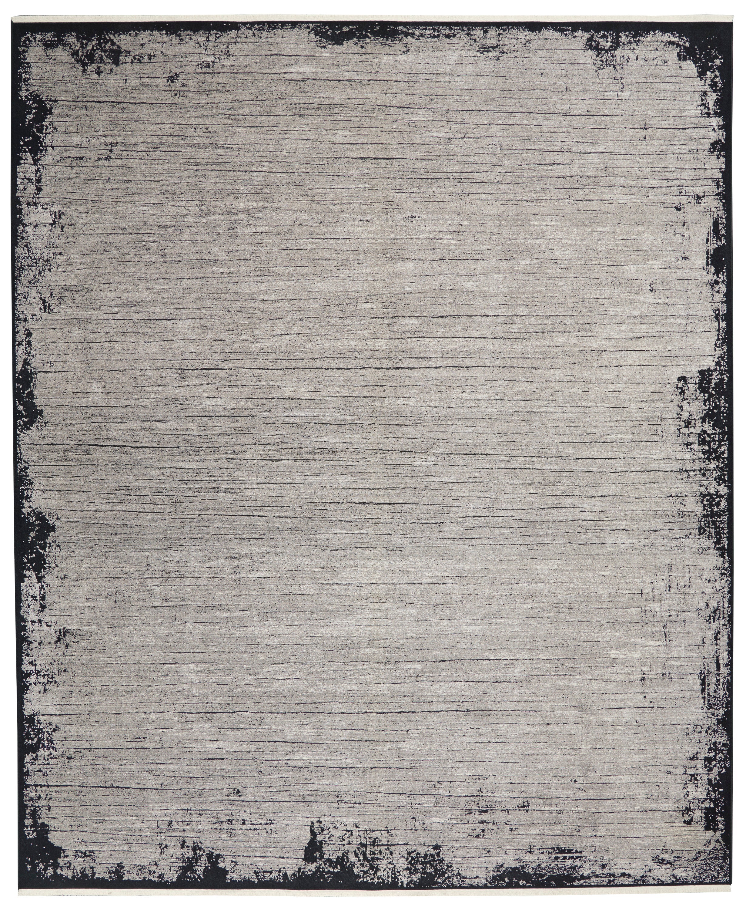 Balian Grey/Black Rug