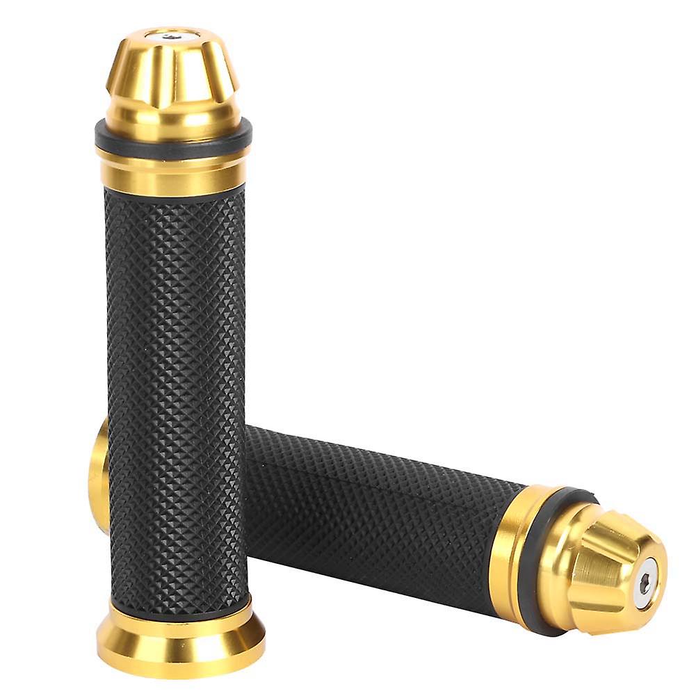 Motorcycle Cnc Aluminum Rubber Handlebar Hand Grips For 7/8