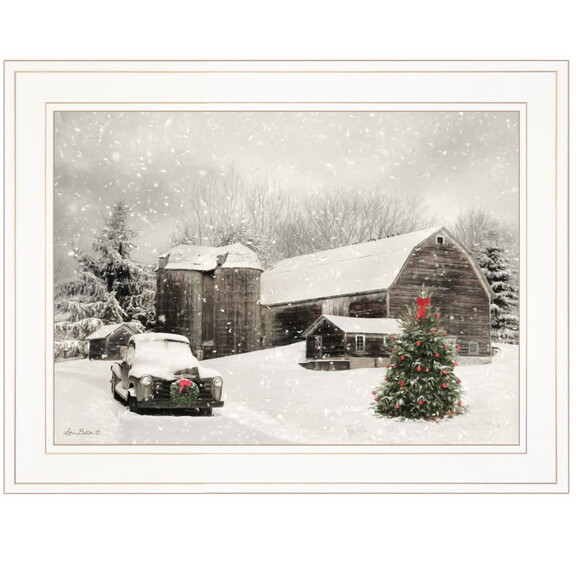 Trendy Decor 4U Farmhouse Christmas Framed Wall ...