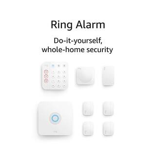 Ring Alarm Wireless Security System 8 Piece Kit (2nd Gen) 4K18SZ-0EN0