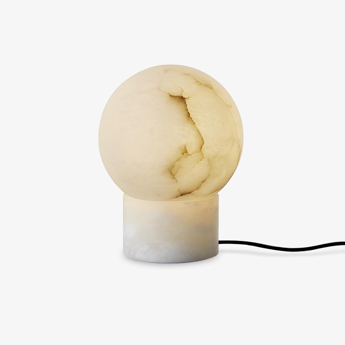 Marble Ball Table Lamp