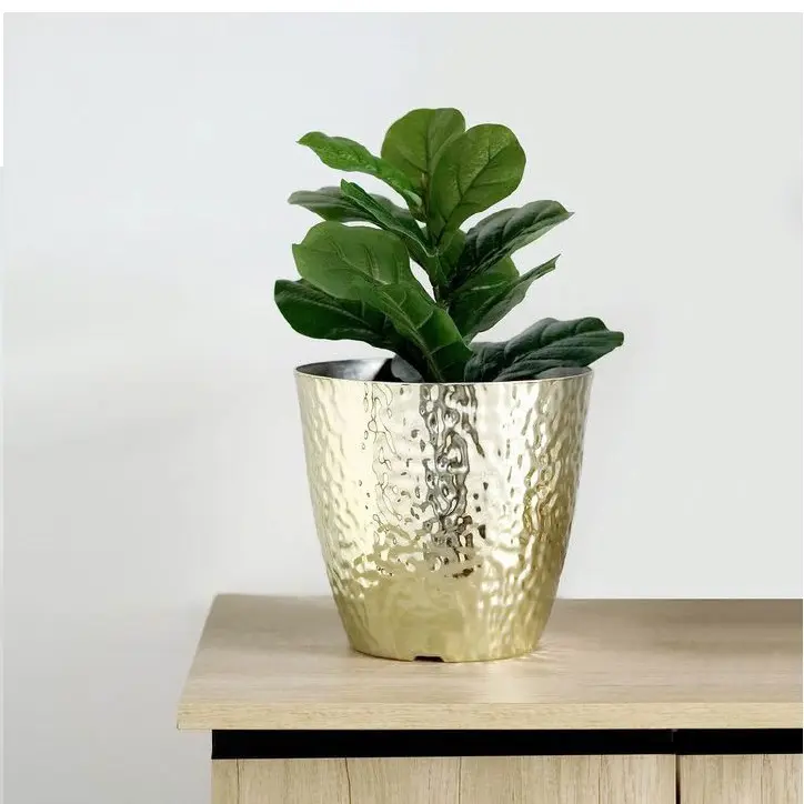 Home Decoration Direct Factory Sales Metal Planter Home Indoor Outdoor Garden Usage Customized Size Metal Planter