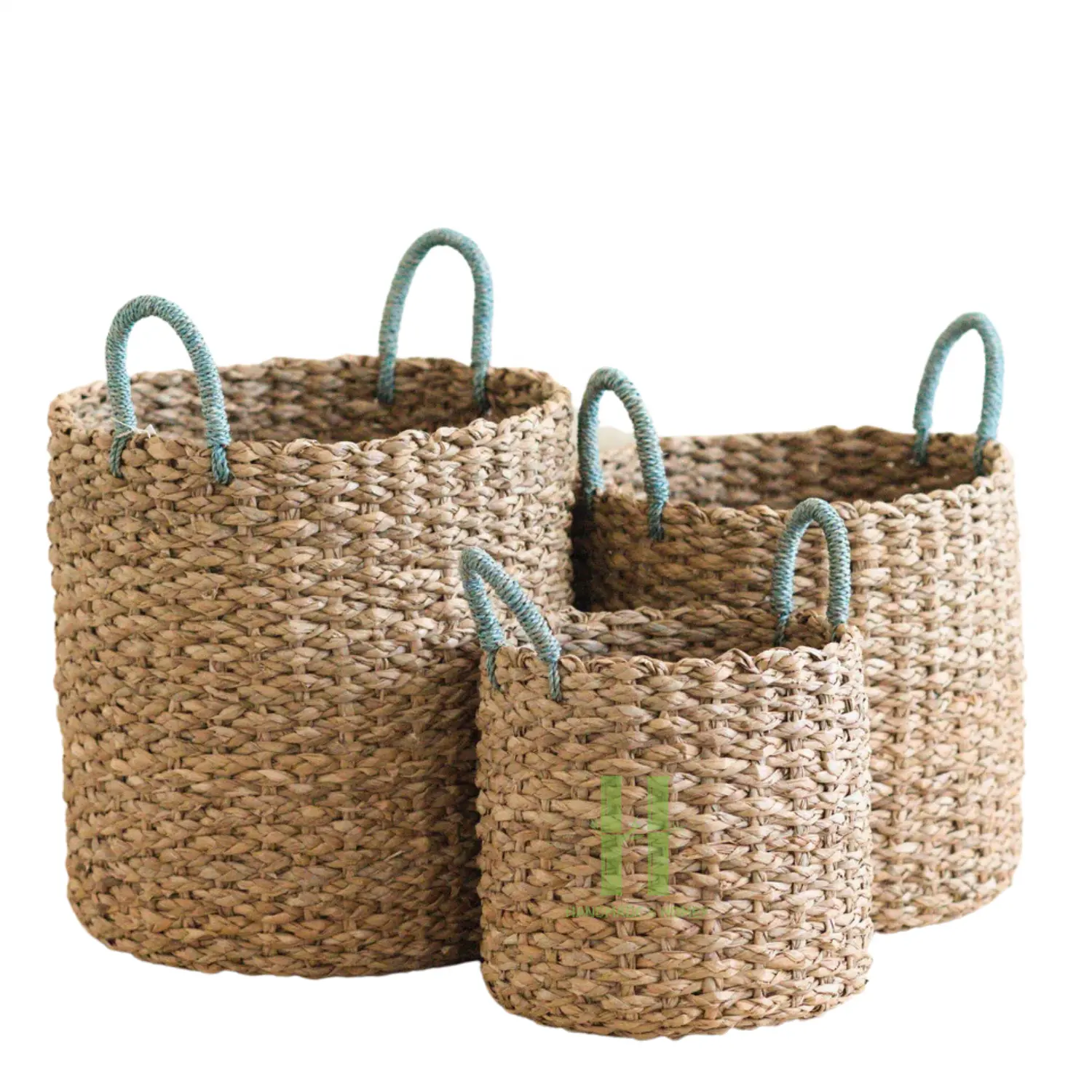 Set of 2 Seagrass Planter Basket Eco Friendly Flower Pots   Planters OEM Design Customized Handmade in Vietnam