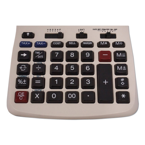 Victor 1208-2 Two-Color Compact Printing Calculator， Black/Red Print， 2.3 Lines/Sec