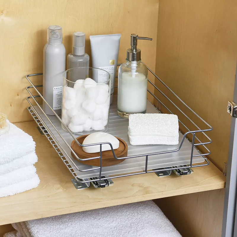 Household Essentials 12 Under-Cabinet Sliding Organizer