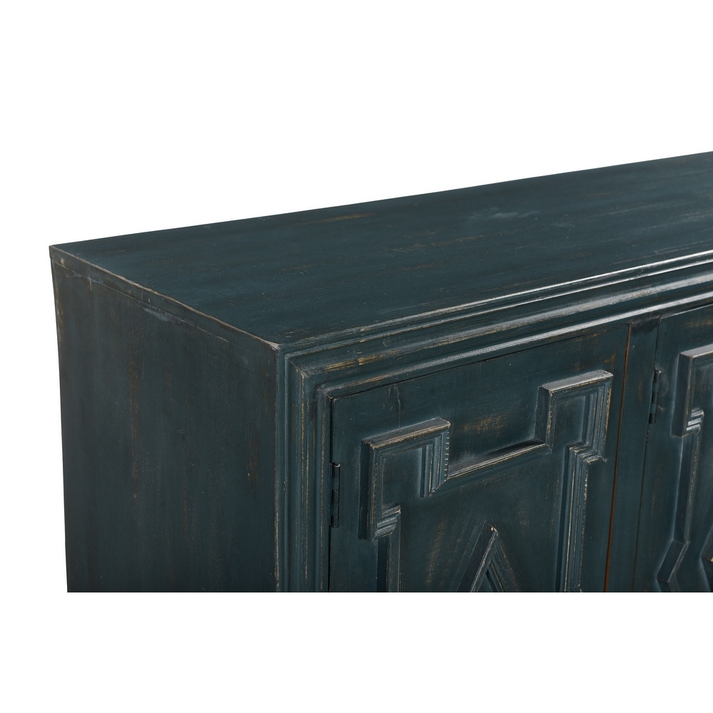 Aubrey 4 Door Diamond Sideboard   66\