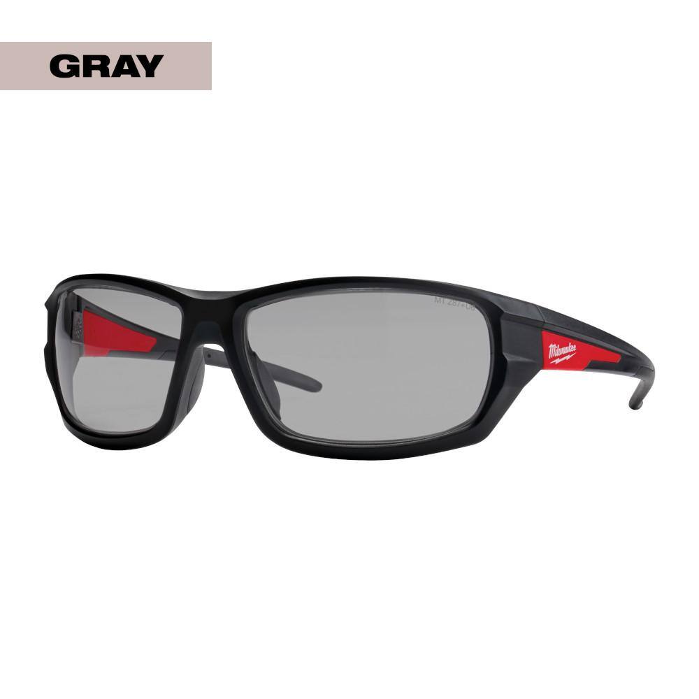 MW Gray Performance Safety Glasses Fog-Free Lenses 48-73-2125