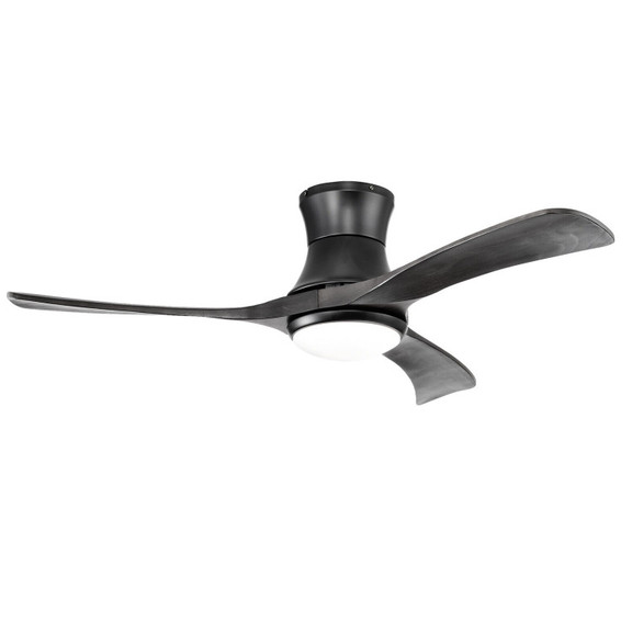 Costway 69834751 52 Inch Flush Mount Ceiling Fan w...