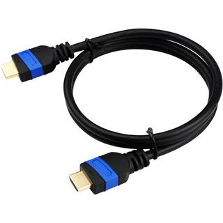 NTW 3 ft. Ultra HD PURE 4K High Speed 18 Gbps HDMI Cable With Ethernet Offers 4X the Clarity of High-Definition 1080p NHDMI2P-003