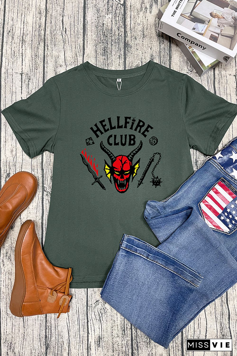 Hellfire Club Graphic Tee Wholesale