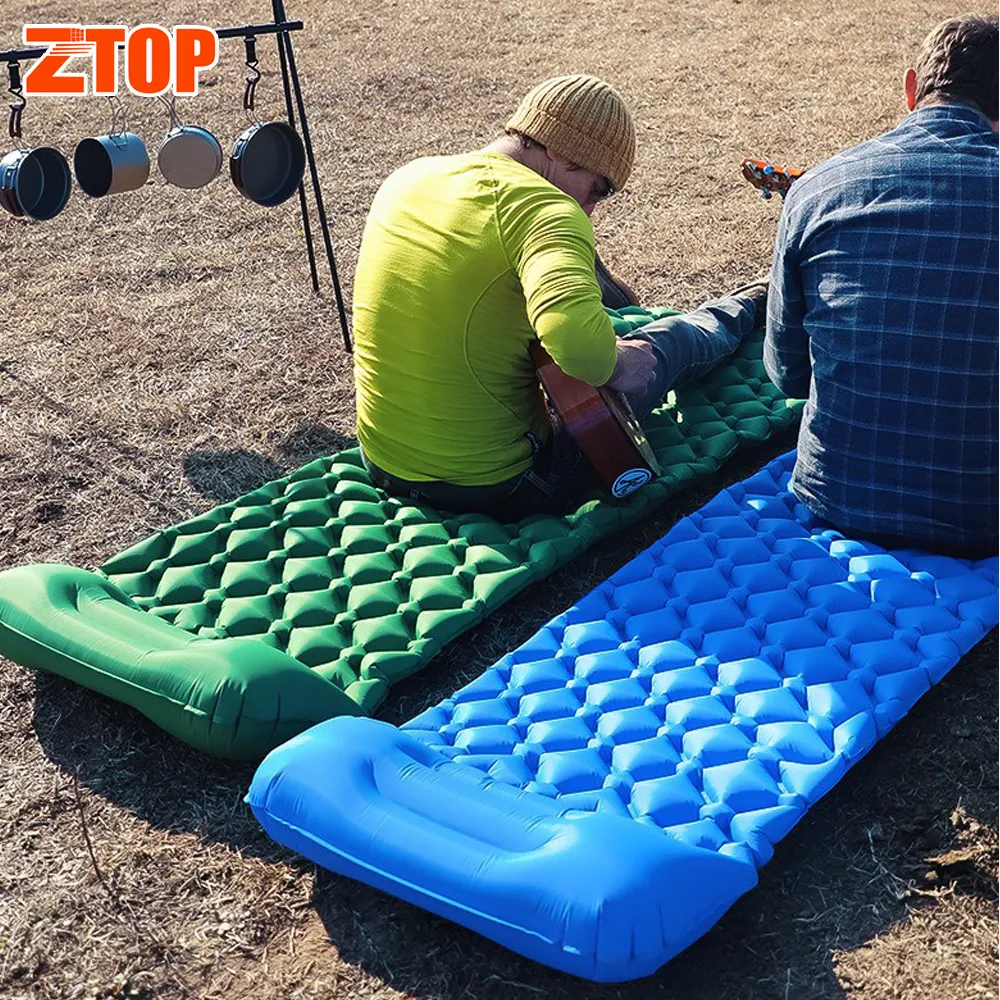 Outdoor Mattress Foam Self Inflating Pad Blanket Waterproof Lightweight Sleeping Camping Mat