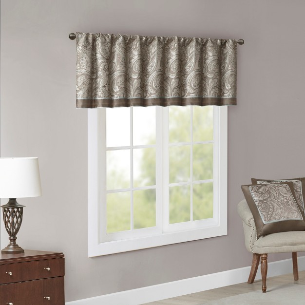 Charlotte Jacquard Window Valance