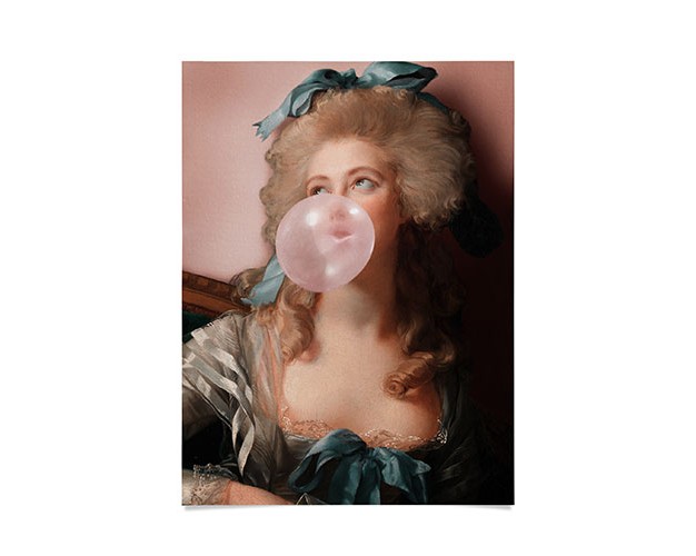 Jonas Loose Bubblegum Princess Poster Society6