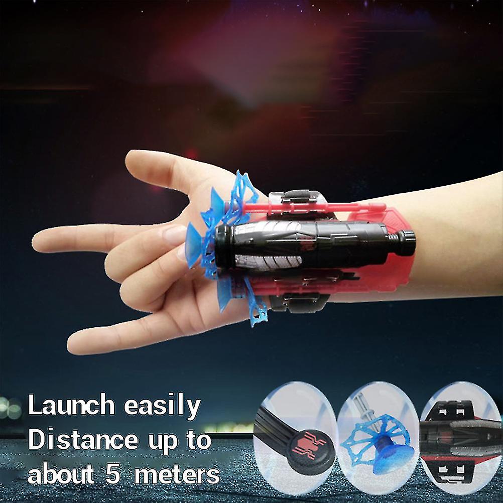 Catapult Cool Wrist Launcher Gauntlet with 3 Projectiles Soft Gloves Toy