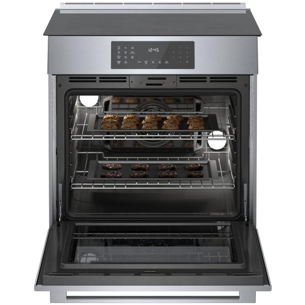 Bosch 30-inch Slide-in Induction Range with Genuine European Convection HIIP057C