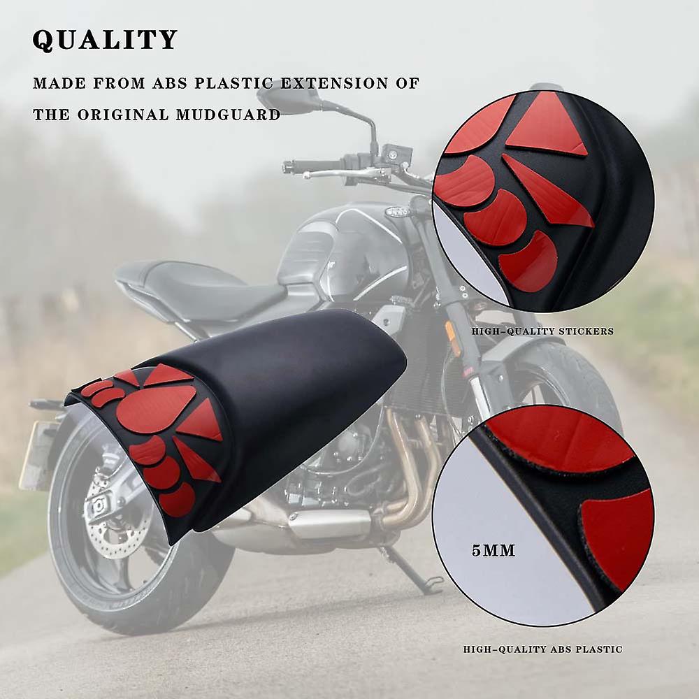 Born Pretty Motorcycle Front Fender Mudguard Rear Extension New For Trident 660 Trident660 2021