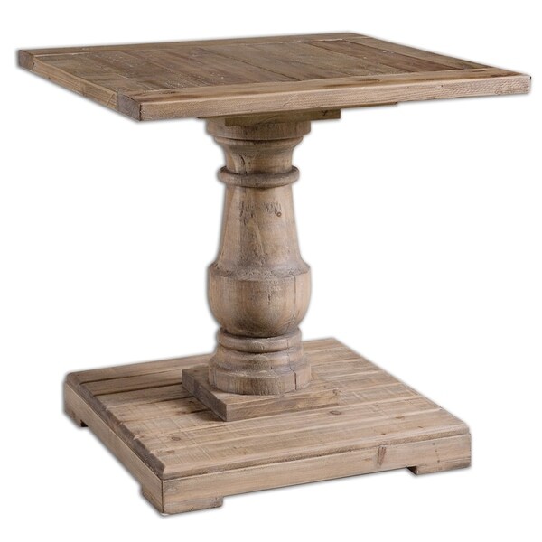 Uttermost Stratford Wood End Table