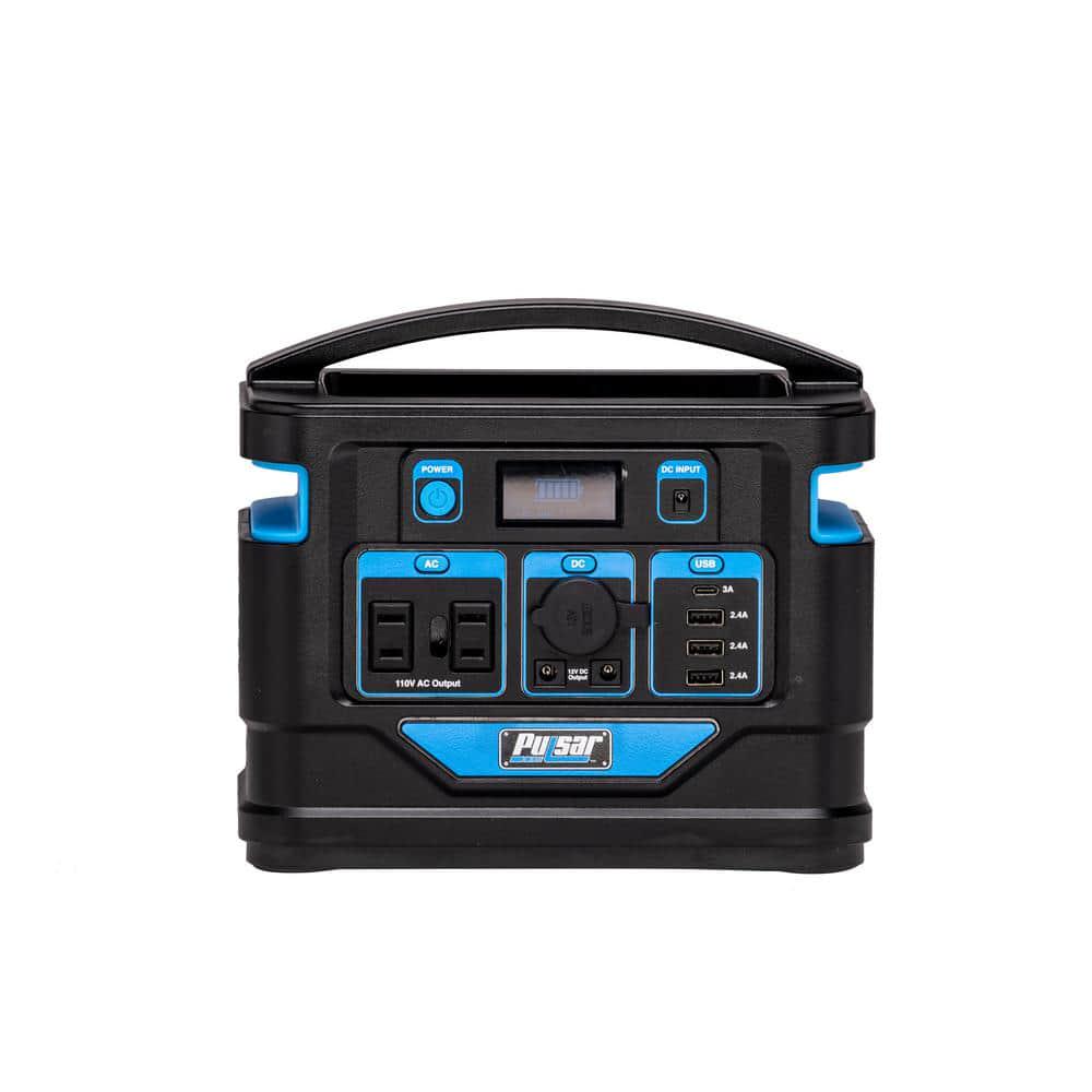 Pulsar 200Watt Power Station with Push Button Start Battery Portable Generator for Outdoors