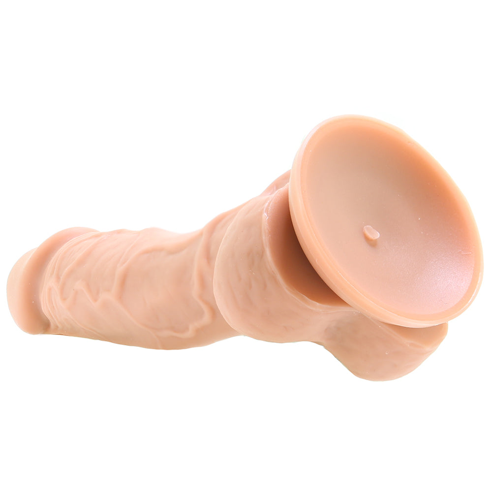 Colours 5 Inch Dual Density Silicone Dildo in White