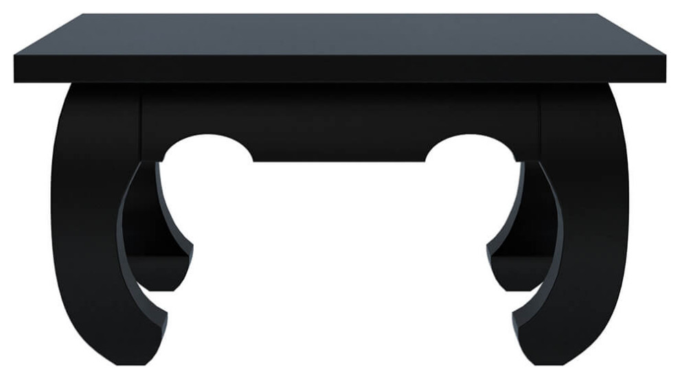 Ming Asian Black Classical Style Solid Wood Coffee Table Set   Rustic   Coffee Table Sets   by Sierra Living Concepts Inc  Houzz