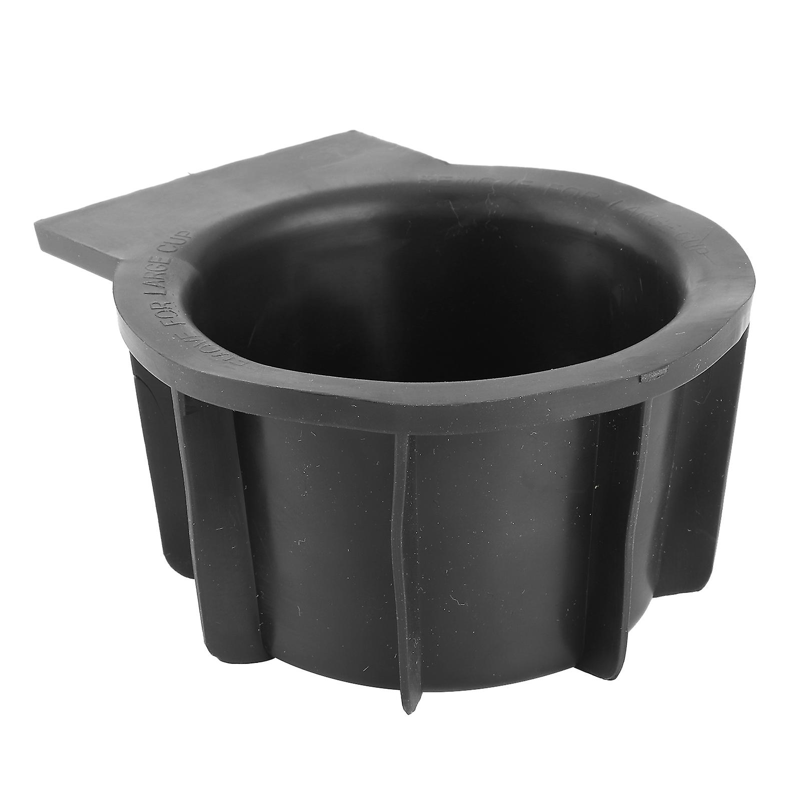 Rubber Center Console Cup Holder Insert Liners Replacement Fit For Ford F150 2015-2019