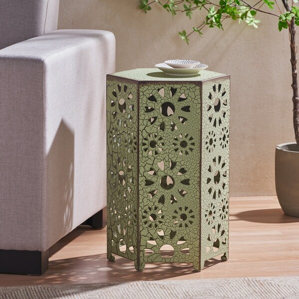 Iron Outdoor Side Table