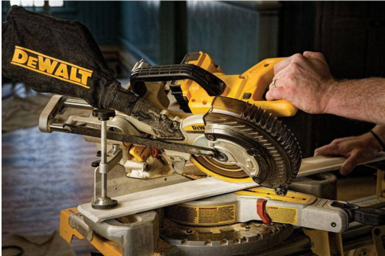 DEWALT DCS361B 20-Volt MAX Cordless 7-1/4 in. Sliding Miter Saw (Tool-Only)