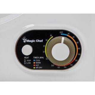 Magic Chef Compact 1.5 cu. ft. Electric Dryer in White MCSDRY15W