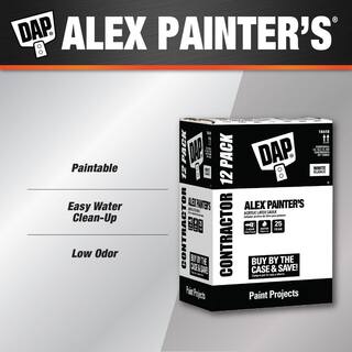 DAP Alex Painter's 10.1 oz. All-Purpose Acrylic Latex Caulk (12-Pack) 18618