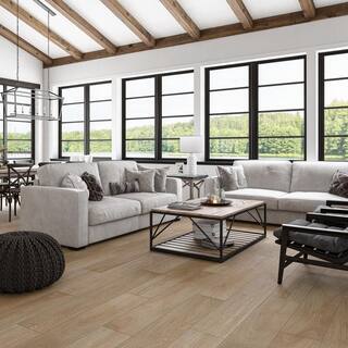 Malibu Wide Plank French Oak Montclair 12 MIL 7.2 in. x 48 in. Click Lock Waterproof Luxury Vinyl Plank Flooring (28.7 sq. ft.case) HDNVCL506RC