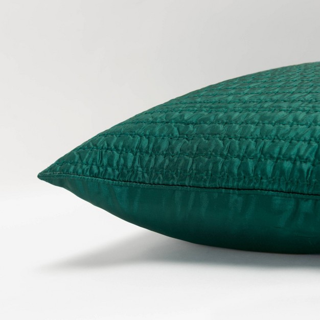 Solid Polyester Filled Pillow Rizzy Home