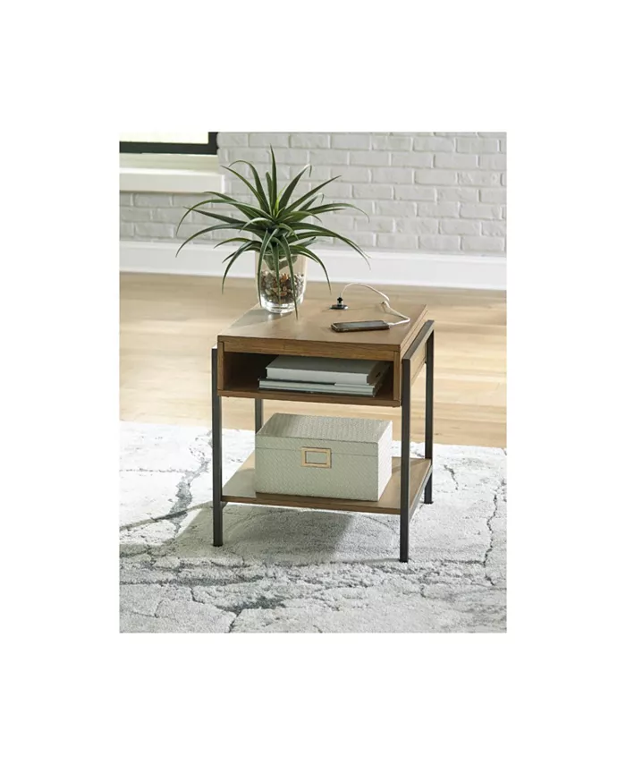 Signature Design By Ashley Fridley Rectangular End Table