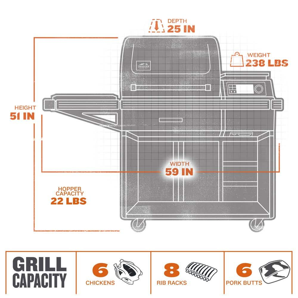 Traeger Timberline Wood Pellet Grill TBB86RLG